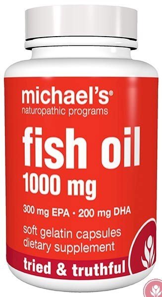 Michael&#39;s Naturopathic Fish Oil- 1000 mg 30 Softgel