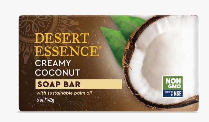 Desert Essence Creamy Coconut Soap 5 oz Bar