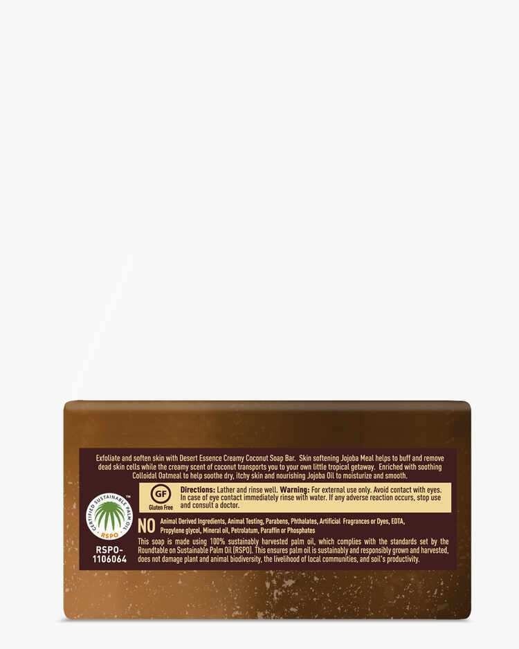 Desert Essence Creamy Coconut Soap 5 oz Bar