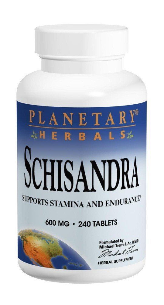 Planetary Herbals Schisandra 600 mg 240 Tablet