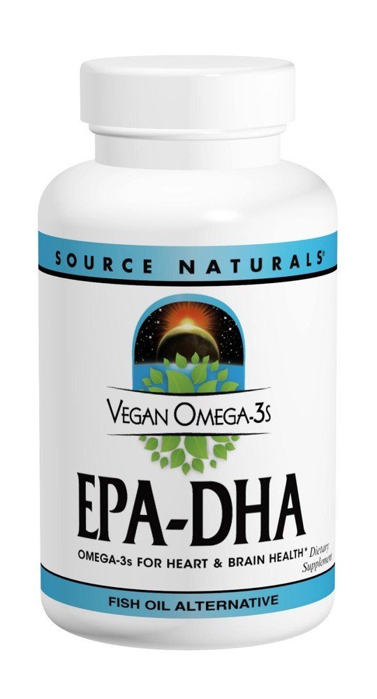 Source Naturals, Inc. Vegan Omega-3 EPA-DHA 60 Softgel