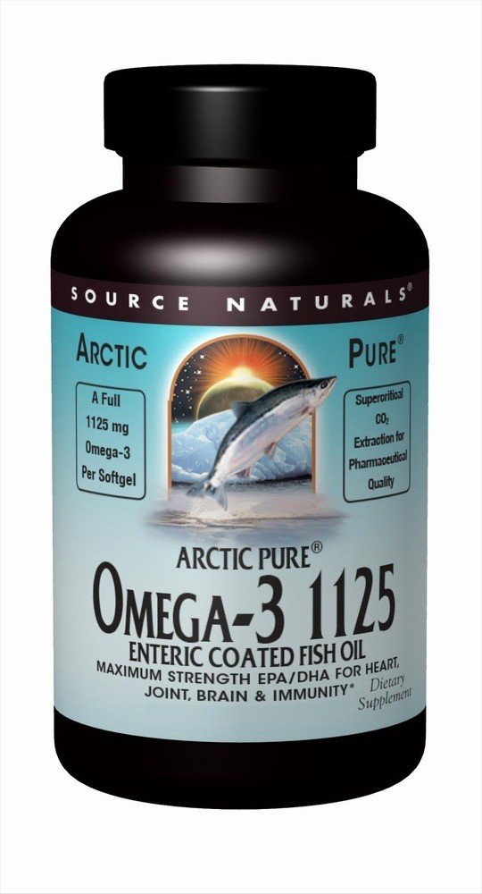 Source Naturals, Inc. Arctipure Omega-3 1125 Enteric Coated 60 Softgel