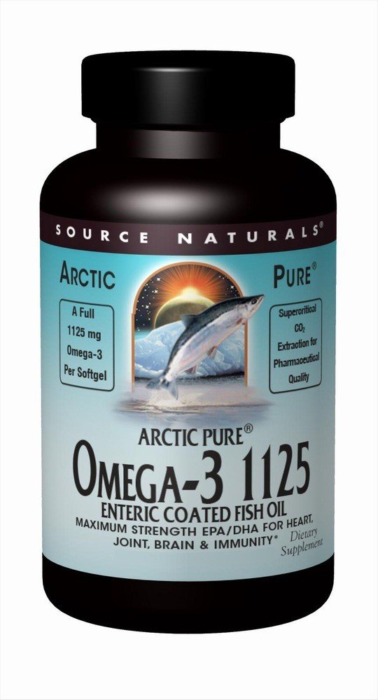 Source Naturals, Inc. Arctipure Omega-3 1125  Enteric Coated 60 Softgel