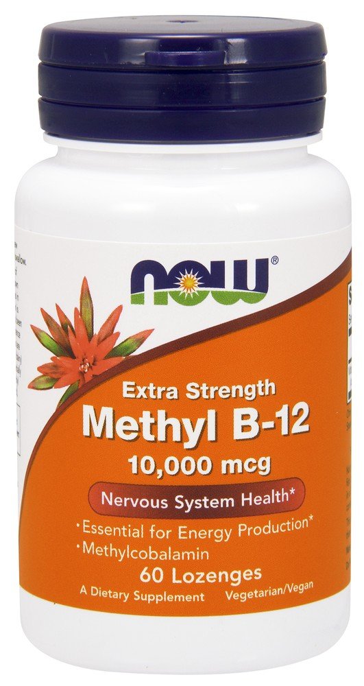 Now Foods Methyl B-12 10,000 mcg 60 Lozenge