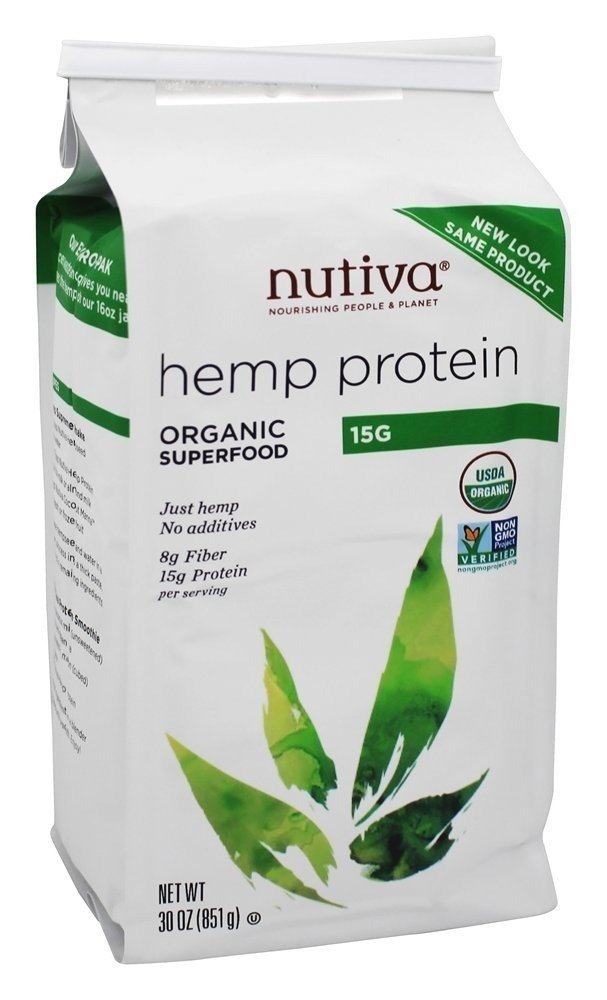 Nutiva Hemp Protein Powder 30 oz Powder