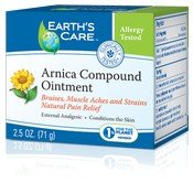 Earth's Care Arnica Compound Ointment 100% Natural 2.5 oz Ointment