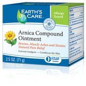 Earth&#39;s Care Arnica Compound Ointment 100% Natural 2.5 oz Ointment