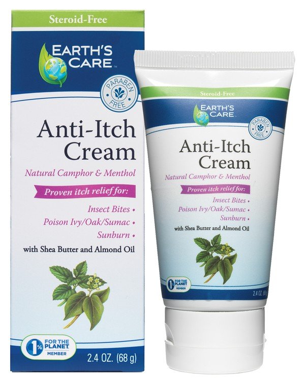 Earth&#39;s Care Anti-Itch Cream 2.4 oz Cream