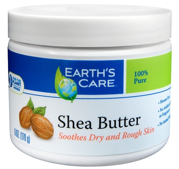 Earth's Care Shea Butter 100% Pure & Natural 6 oz Butter