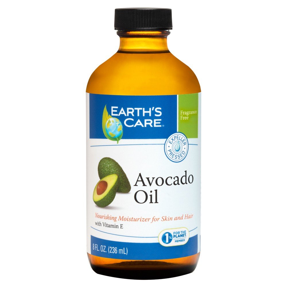 Earth's Care Avocado Oil 100% Pure & Natural 8 oz Oil