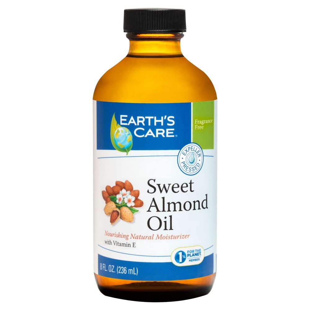 Earth&#39;s Care Sweet Almond Oil 8 oz Oil