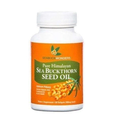 Seabuck Wonders Sea Buckthorn Seed Oil 60 Softgel