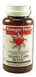 Kroeger Herbs Kidney Care Blend 100 VegCap