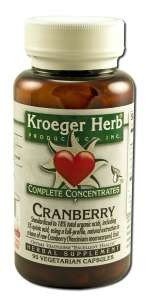 Kroeger Herbs Cranberrry Complete Concentrate 90 VegCap