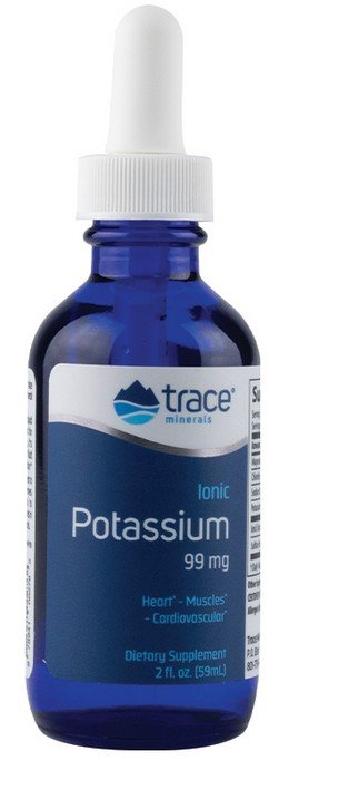 Trace Minerals Ionic Potassium 99 mg 2 oz Liquid