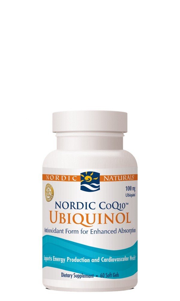 Nordic Naturals Nordic CoQ10 Ubiquinol  Unflavored 60 Softgel