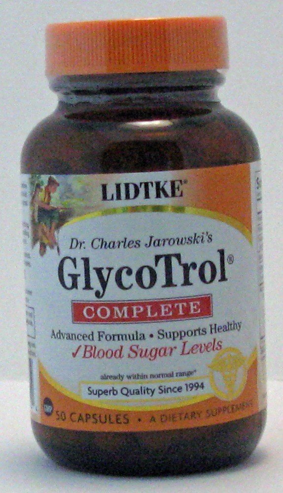 LIDTKE GlycoTrol Complete 50 Capsule