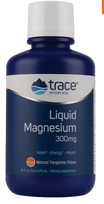 Trace Minerals Liquid Magnesium 300 mg Tangerine 16 oz Liquid