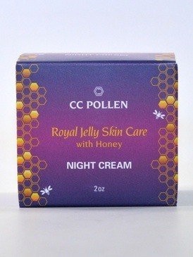 CC Pollen Royal Jelly Skin Care Night Cream 2 oz Liquid