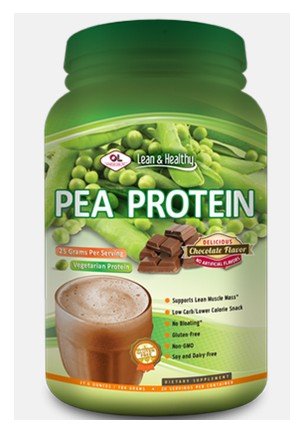 Olympian Labs Lean and Healthy Pea Protein Isolate - Chocolate 1.8 lb Powder