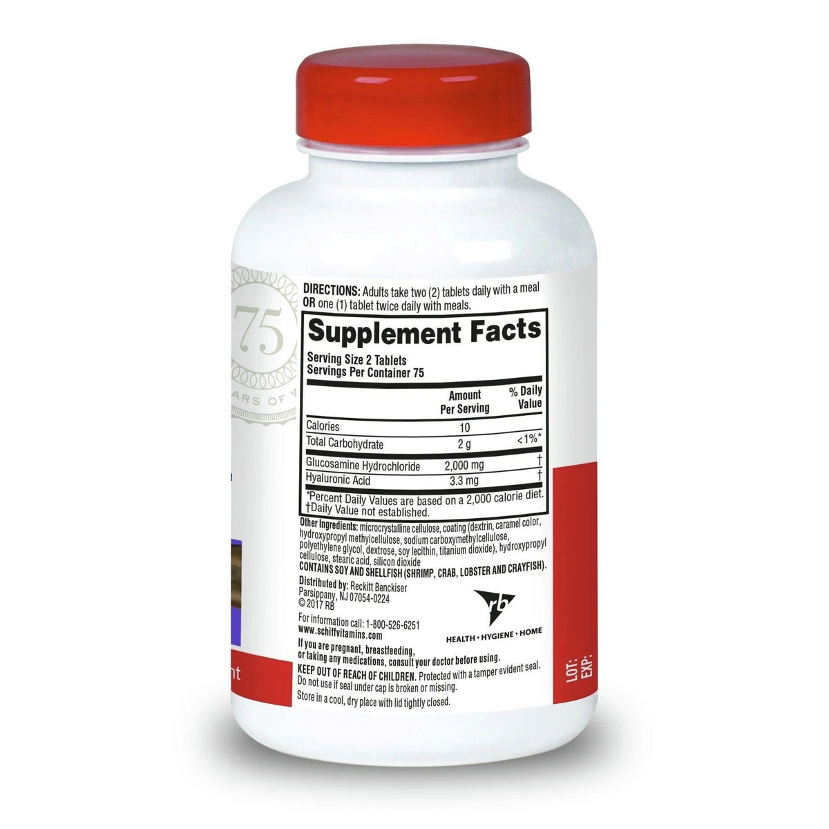 Schiff Glucosamine 2000mg 150 Coated Tablet