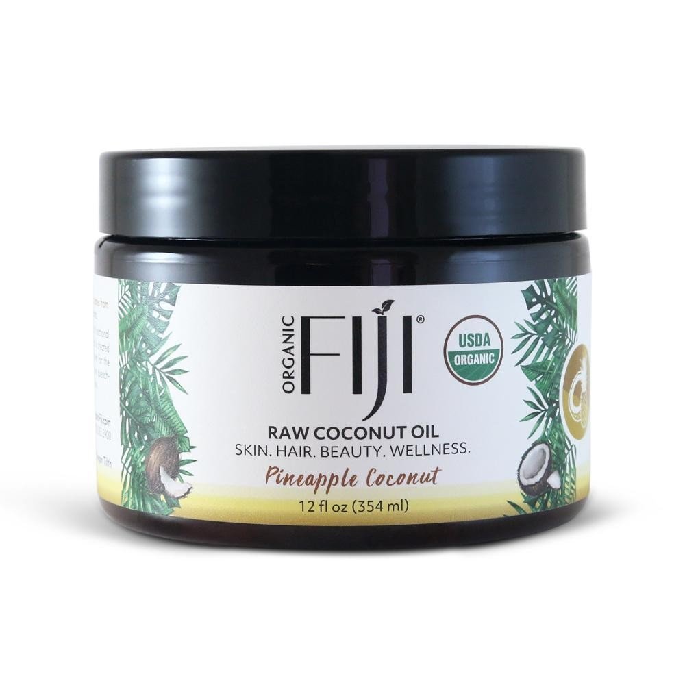 Organic Fiji Pineapple Coconut Oil 12 oz Oil