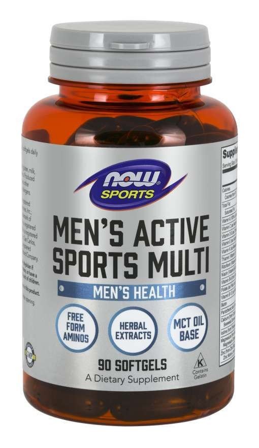 Now Foods Men's Extreme Sports Multi 90 Softgel