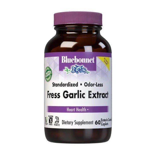 Bluebonnet Standardized Fresh Garlic Extract Enteric Coated 60 Caplet