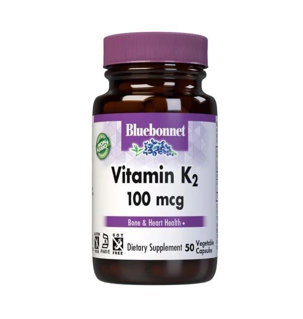 Bluebonnet Vitamin K2 100 mcg 50 VegCap