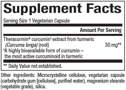 Natural Factors CurcuminRich - Theracurmin 30 VegCap