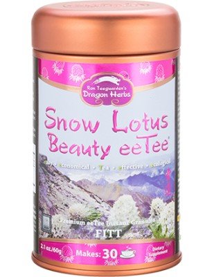 Dragon Herbs Snow Lotus Beauty eeTee in Jar 30 servings Powder