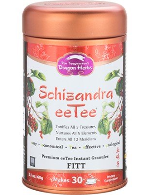 Dragon Herbs Schizandra Tea 30 Powder in Jar 30 servings Powder