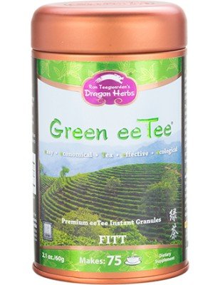 Dragon Herbs Green eeTee Powder in Jar 108 servings Powder