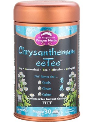 Dragon Herbs Chrysanthemum Tea eeTee Powder in Jar 30 servings Powder