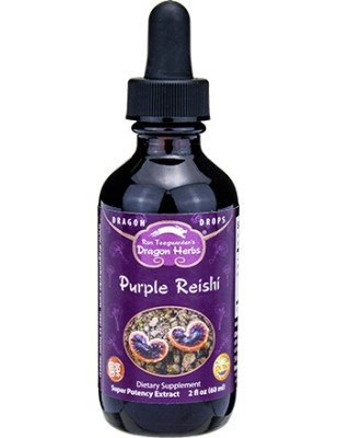 Dragon Herbs Purple Reishi Drops 2 fl oz (60 ml) Liquid