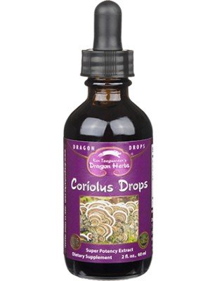 Dragon Herbs Coriolus Immune Drops 2 fl oz (60 ml) Liquid