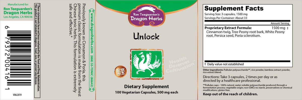 Dragon Herbs Unlock 100 Capsule