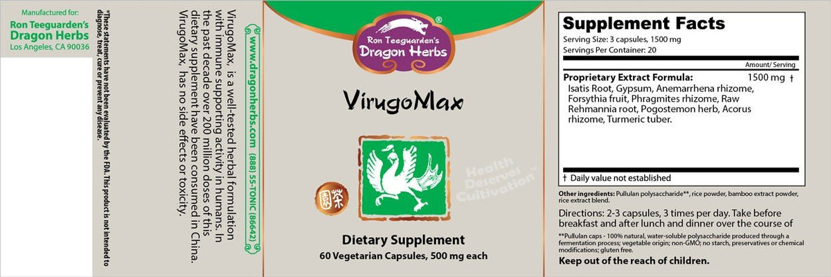 Dragon Herbs Virugomax 60 Capsule