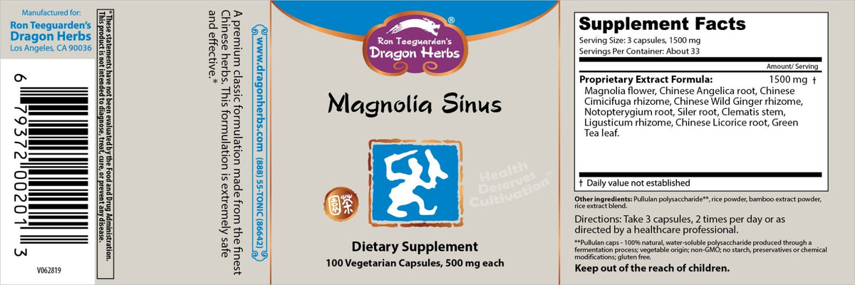 Dragon Herbs Magnolia Sinus 100 Capsule