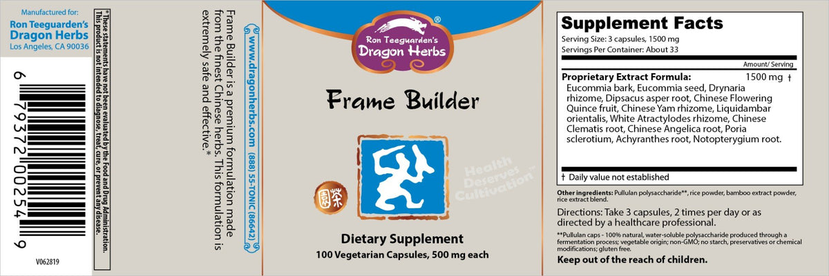 Dragon Herbs Frame Builder 100 Capsule