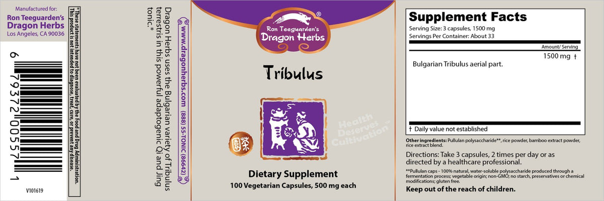 Dragon Herbs Tribulus 100 Capsule