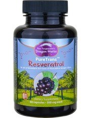 Dragon Herbs PureTrans Resveratrol 60 Capsule