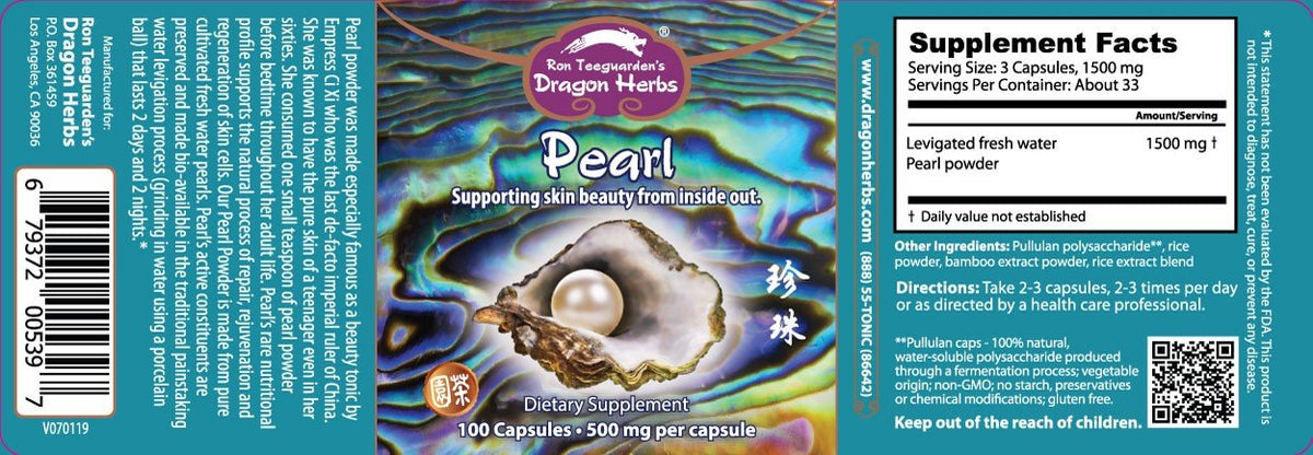 Dragon Herbs Pearl Powder 100 Capsule