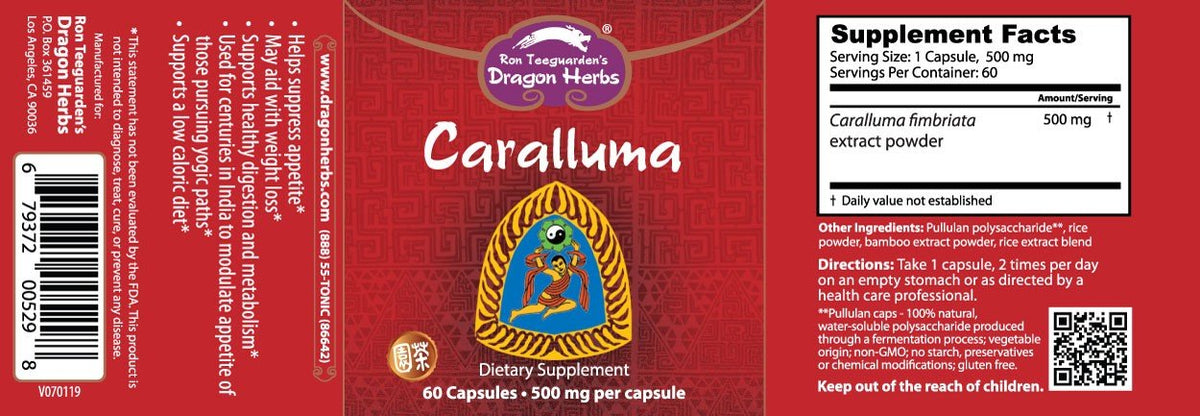 Dragon Herbs Caralluma 60 Capsule