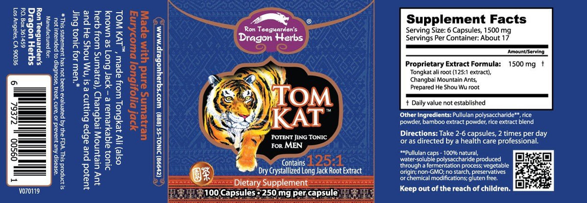 Dragon Herbs TomKat 90 Capsule