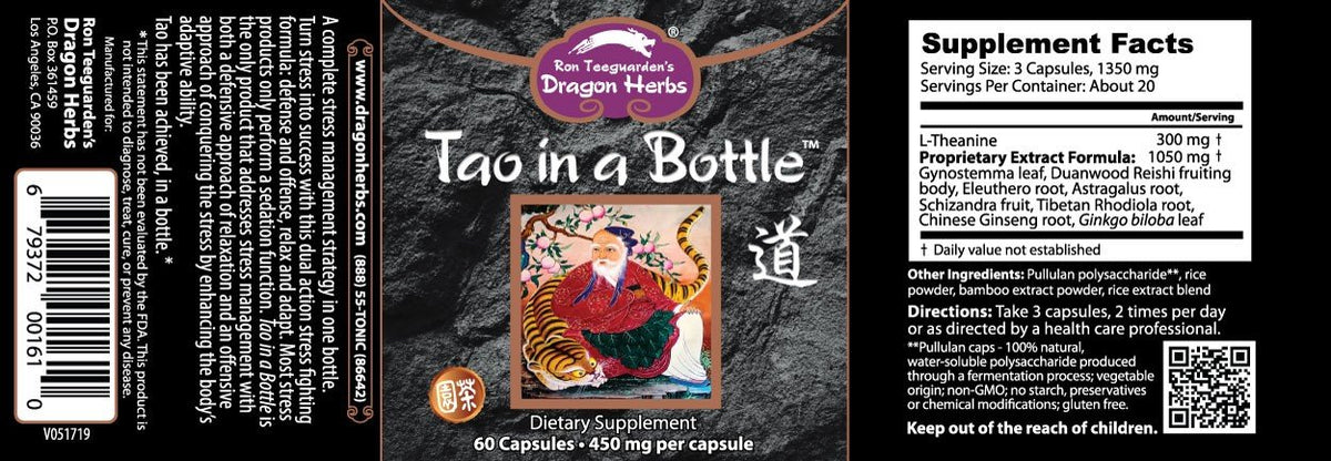 Dragon Herbs Tao in a Bottle 60 Capsule