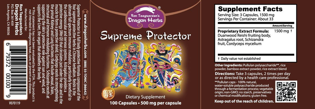 Dragon Herbs Supreme Protector 100 Capsule