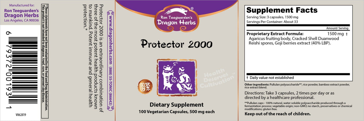 Dragon Herbs Protector 2000 100 Capsule