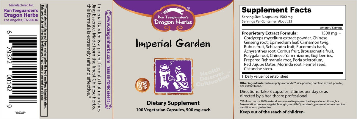 Dragon Herbs Imperial Garden 100 Capsule