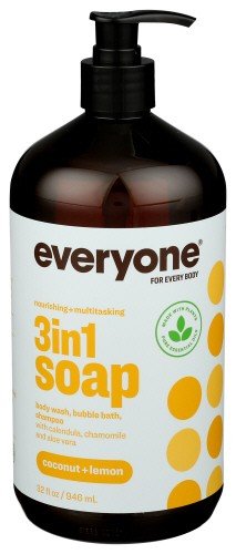 EO Everyone 3 in 1 Soap Coconut & Lemon 32 oz Liquid